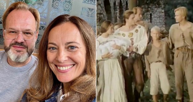 Mária Podhradská a Petr Gazdík se sešli po 34 letech od natáčení pohádky.