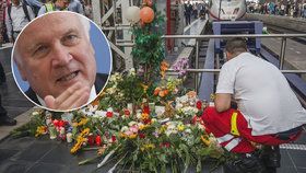Německý ministr vnitra chce po útoku na nádraží ve Frankfurtu kontroly na hranicích