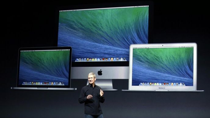 Śéf Apple Tim Cook představuje novinky