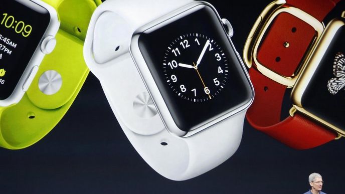 Šéf Applu Tim Cook s novými hodinkami Watch