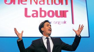 „Rudý“ Miliband láká Brity na byty a nízké ceny