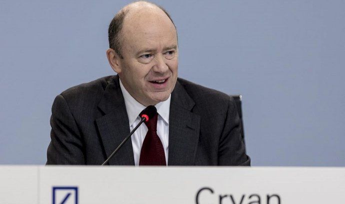 Šéf Deutsche Bank John Cryan