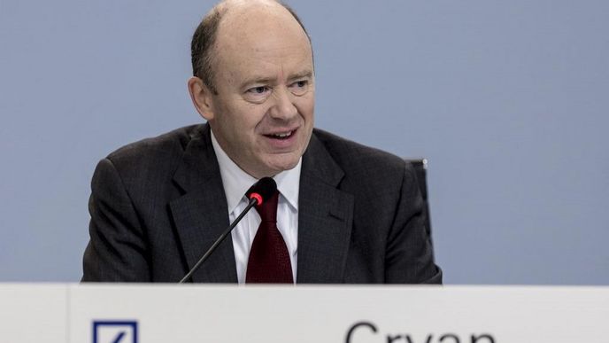 Šéf Deutsche Bank John Cryan