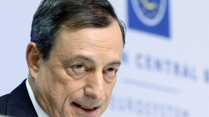 Šéf ECB Mario Draghi