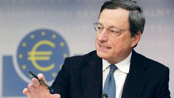 Šéf ECB Mario Draghi