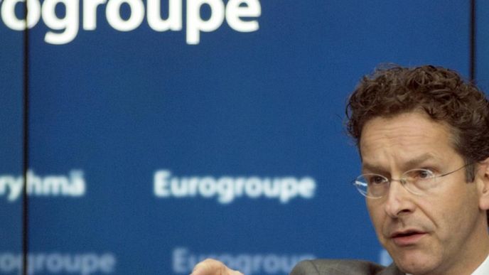 Šéf euroskupiny a nizozemský ministr financí Jeroen Dijsselbloem