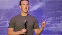 Šéf internetové sociální sítě Facebook Mark Zuckerberg