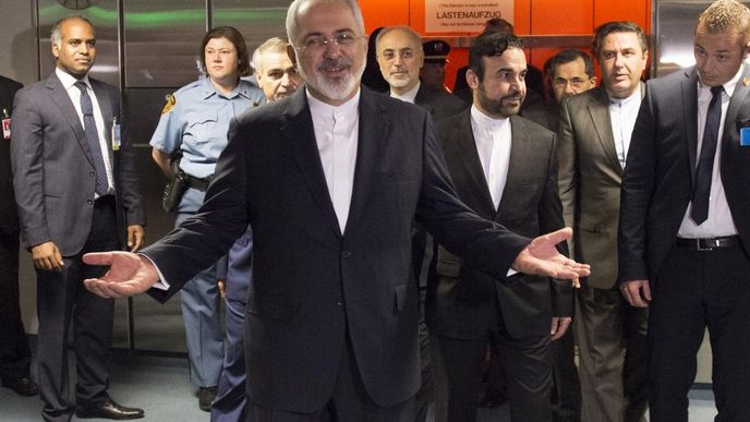 šéf íránské diplomacie Mohammad Džavád Zaríf