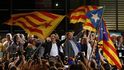 šéf katalánské regionální vlády Artur Mas po vítězství separatistů v regionálních volbách