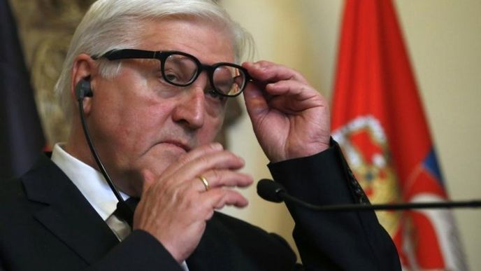 Šéf německé diplomacie Frank-Walter Steinmeier