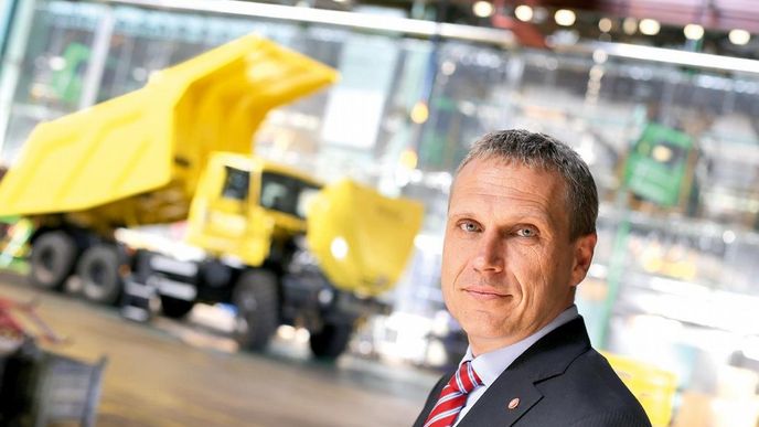 šéf představenstva a obchodní ředitel Tatra Trucks Petr Rusek