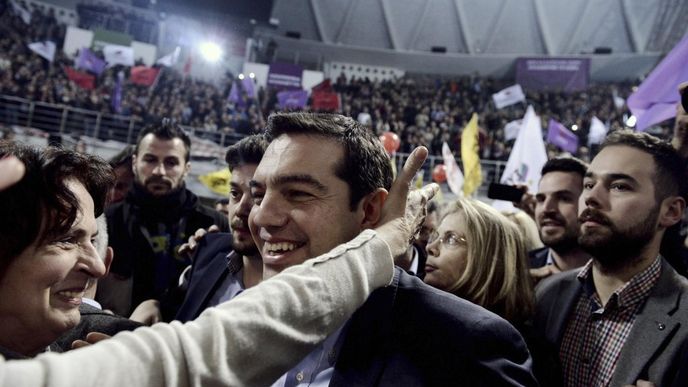 Šéf řecké radikální levice Syriza Alexis Tsipras