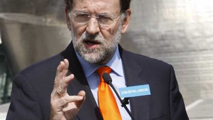 Šéf španělských lidovců Mariano Rajoy