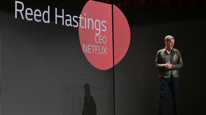 Šéf společnosti Netflix Reed Hastings hovoří o plánech firmy na expanzi