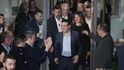 šéf strany Syriza Alexis Tsipras po vítěztví v řeckých volbách