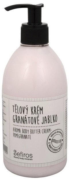 Tělový krém Sefiros granátové jablko, 229 Kč (500 ml), koupíte na www.vivantis.cz