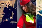Na sociálních sítích nyní frčí selfie letušek.