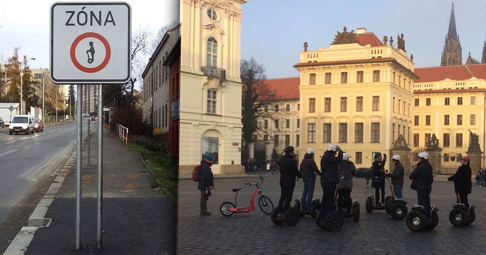 Dopravní značky jsou na některých místech v Praze již nainstalované, zatím ale neplatí.