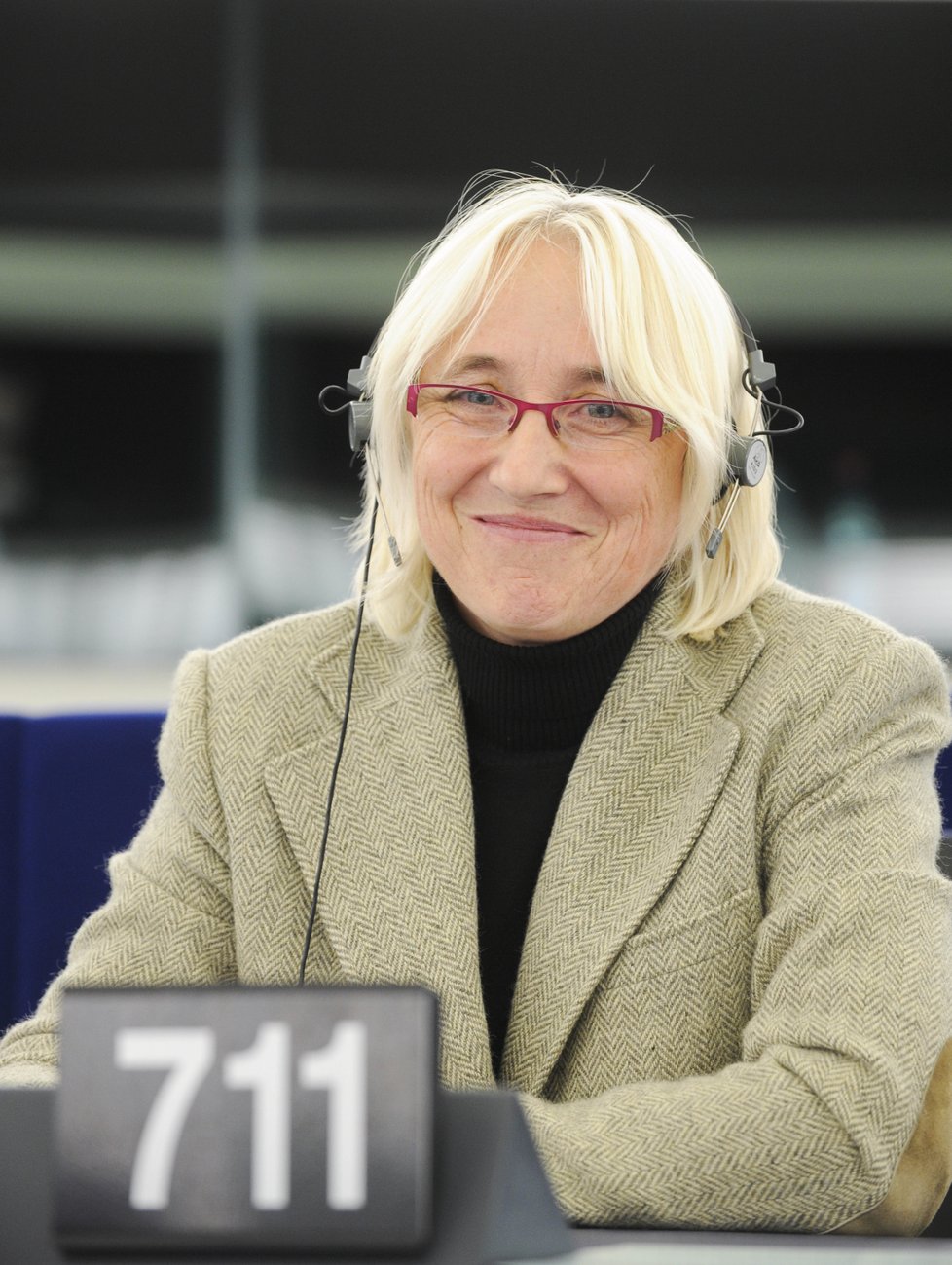 Česká europoslankyně Olga Sehnalová (ČSSD)