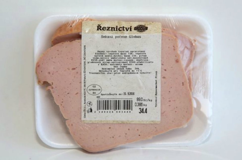 Řeznictví Globus – Sekaná pečeně