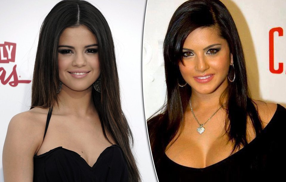 Selena Gomez a Sunny Leone