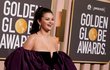 Selena Gomez na předávání Zlatých glóbů