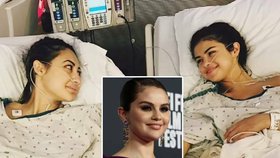 Selena Gomezová na transplantaci ledviny