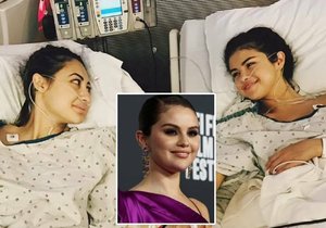 Selena Gomezová na transplantaci ledviny