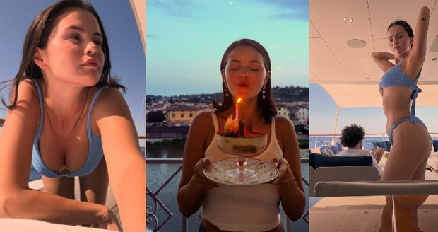 Selena Gomez slavilanarozeniny.