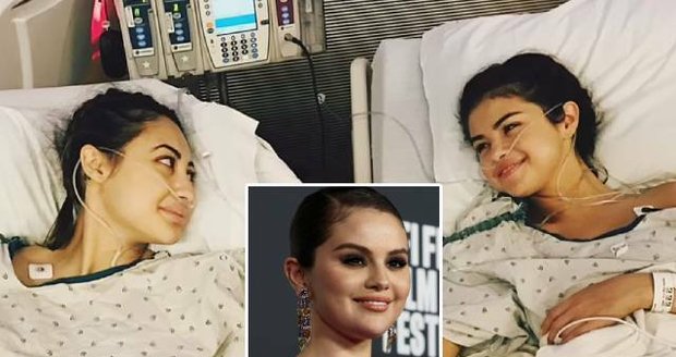 Selena Gomezová na transplantaci ledviny