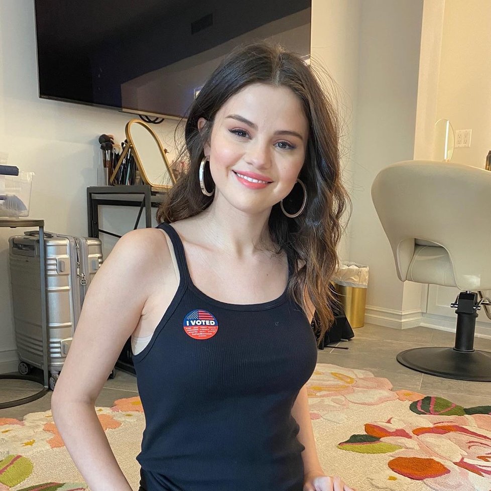 Zpěvačka Selena Gomez