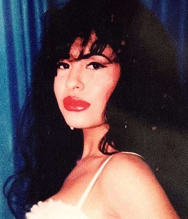 Zpěvačka Selena Quintanilla