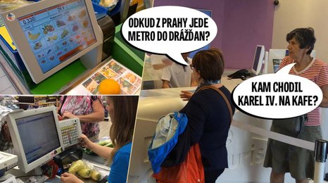 Odhaleno: Proč někde váží ovoce na pokladně a jinde ne? A nejblbější dotazy z infocenter v Praze