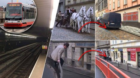 Proč v metru nejezdí tramvaje, i když měly? A jak se změnila místa z filmu Fešák Hubert