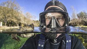 Mathieu Foulquie byl oceněn v soutěži »Underwater Photography 2015«.