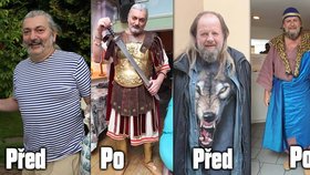 Lešek Semelka i Daniel Hůlka něco zhubli a hned vypadají k světu