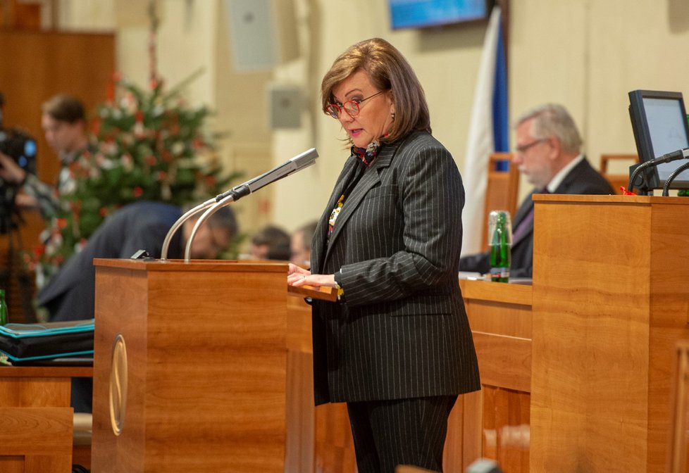 Ministryně financí Alena Schillerová