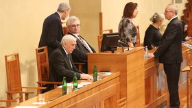 Volba nového šéfa Senátu: Jiří Růžička (19.2.2020)
