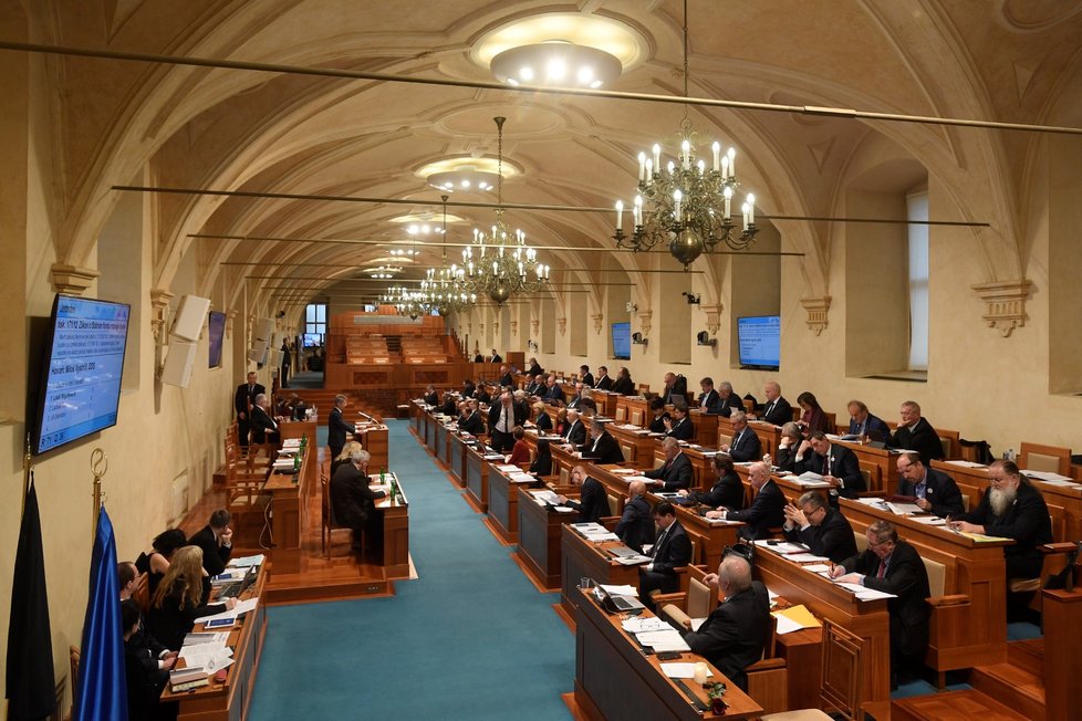 Schůze Senátu Parlamentu ČR (29. 1. 2020)