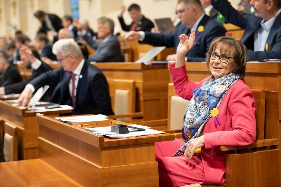 Schůze Senátu: Jitka Chalánková