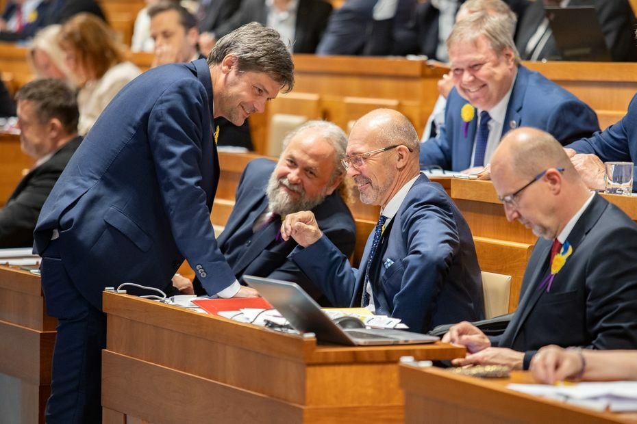 Schůze Senátu: Marek Hilšer