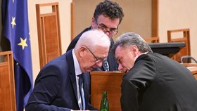 Schůze Senátu 24. ledna 2024: Tomáš Czernin, Jiří Drahoš a Pavel Blažek