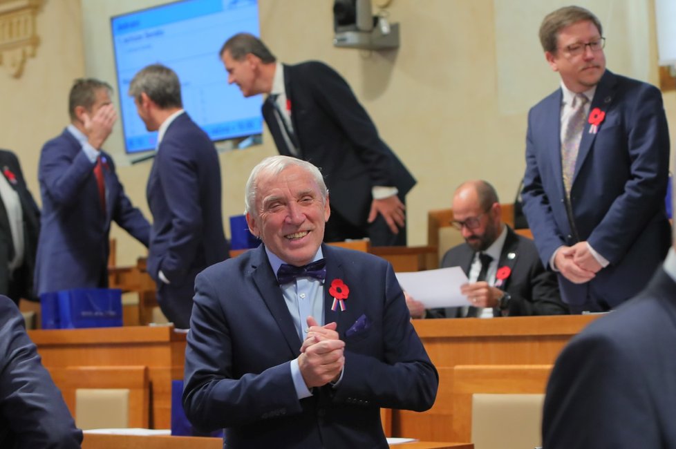 První schůze Senátu v novém složení: Senátor Jiří Růžička (2.11.2022)