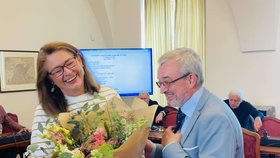 Rozlučka s Miroslavou Němcovou (ODS) v senátorském klubu ODS a TOP 09 (září 2026)