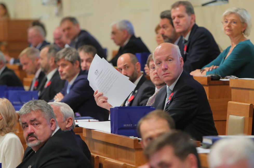 Ustavující schůze Senátu: Senátor Pavel Fischer (BEZPP) (2.11.2022)