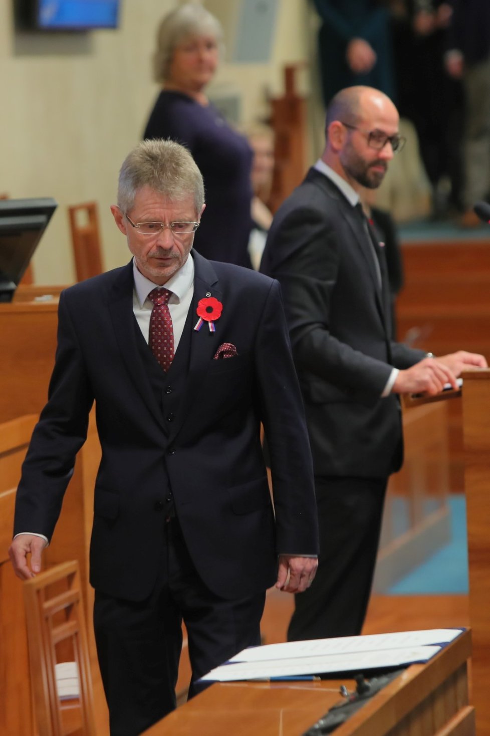 Ustavující schůze Senátu: Senátor Miloš Vystrčil (ODS; 2. 11. 2022)