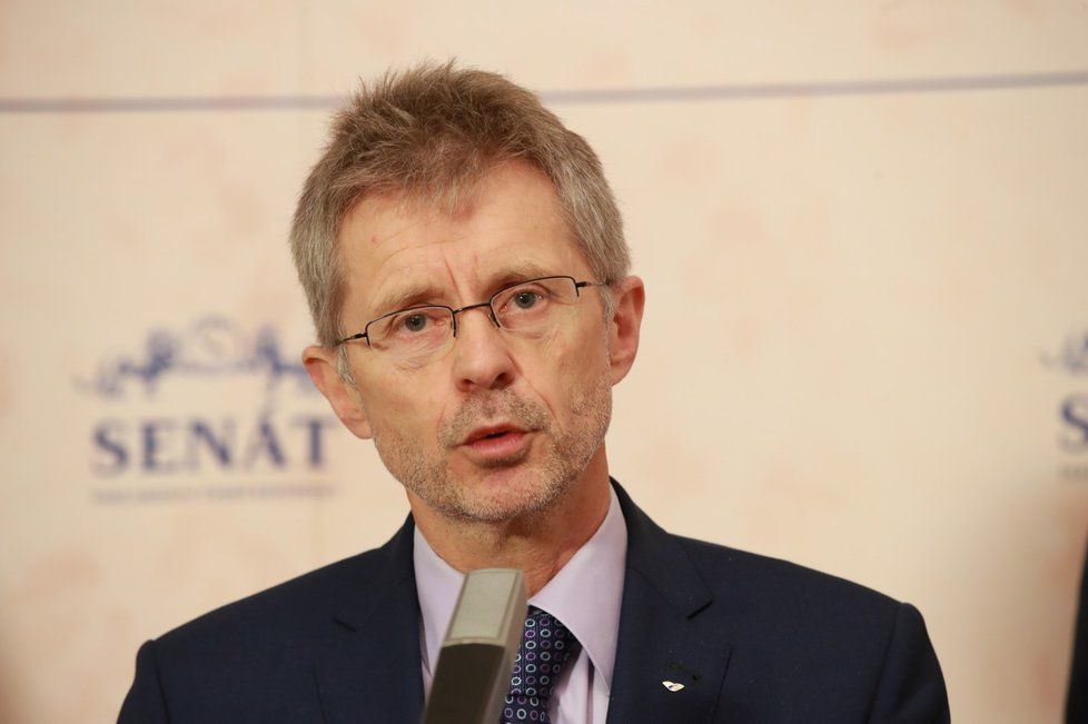 Šéf senátorů ODS Miloš Vystrčil (12. 12. 2018)