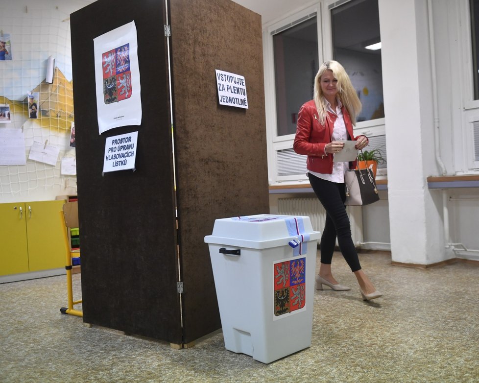 Senátní volby 2022 - Jana Nagyová (ANO, Jihlava)