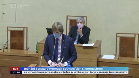 Jednání Senátu ČT (16. 4. 2020)