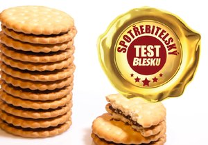 Sendvičové sušenky mohou obsahovat rakovinotvorný akrylamid.